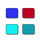 Coloured boxes using Ditaa